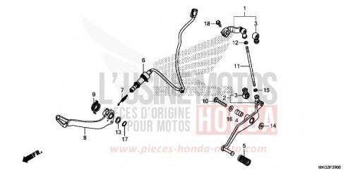PEDALE CMX500AH de 2017